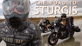 HAIL STORMS ATTACK ON THE ROAD TO STURGIS 2023 (episode 1)