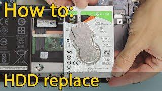 How to install SSD in Asus FX504, FX503, FX80 | Hard Drive replacement