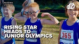 Redding community rallies for young athlete with special needs heading to Junior Olympics