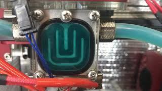 E3D Chimera Custom Water Cooled Heat Sink Flow Pattern