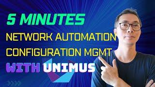 Five Minutes to Download/install Free Unimus & Execute Config Mgmt and More on Network Devices