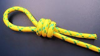 Very useful loop rope knot. Incredible Loop Knot that works great. Great rope skills.