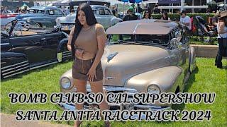 Bomb Club So Cal Lowrider Car Show 2024 At Santa Anita Racetrack