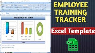 Employee Training Tracker | Training tracker | excel