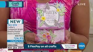 Crafter's Companion Bright Blooms Double Dutch Card Maki...