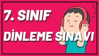 7. SINIF İNGİLİZCE DİNLEME SINAVI | YENİ SİSTEM