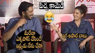 Allari Naresh Making HILARIOUS Fun On His Scene In Naandhi | Allari Naresh | Varalaxmi Sarathkumar