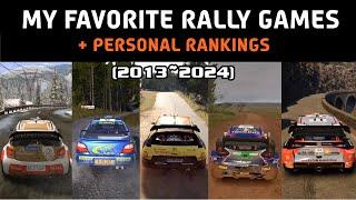 My favorite RALLY games and Personal Rankings (2013~2024 titles) (ENG SUB)