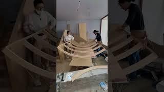 공룡 갈비뼈?? 목공 작업