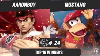 DOJO CIRCUIT #24 SSBU AARONBOY VS MUSTANG TOP 16 WINNERS