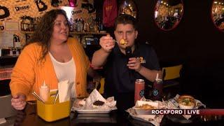 13 WREX's Dillon Valencia tries dinner specials at Disco Chicken for Rockford Region Restaurant Week