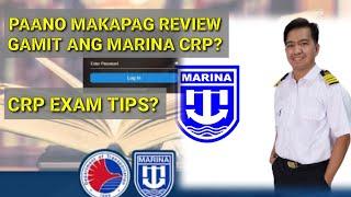 PAANO MAKAPAG REVIEW GAMIT ANG MARINA CRP? / CRP EXAM TIPS