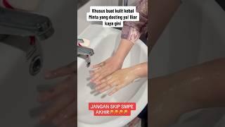 Testimoni buat kulit tebal susah putih #viral