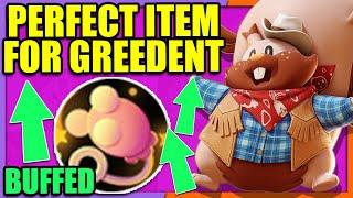 I had to try BUFFED FLUFFY TAIL on GREEDENT | Pokemon Unite