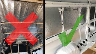 You DON’T need vapour barriers | Gas Free Ducato Build Episode 6