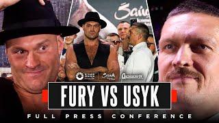 Tyson Fury vs Oleksandr Usyk FULL final press conference 