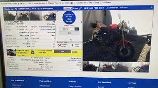Как происходит покупка мотоцикла на аукционе в США. Мото техника из США.
