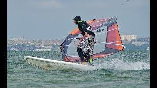 Windsurfing wipeouts