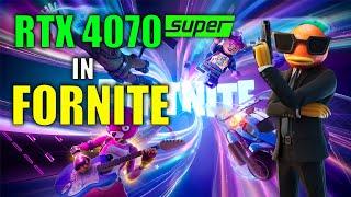 New 4070 Super in FORNITE - 2024 | 4K - 1440P - 1080P | Epic Settings