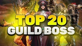 Top 20 Heroes to DESTROY the GUILD BOSS (2024)