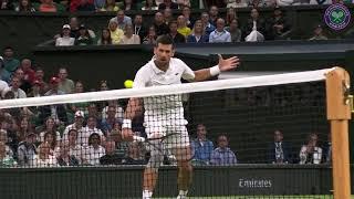 Somehow Novak Djokovic won this point! | Wimbledon 2024