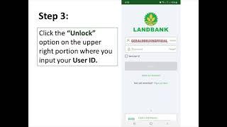 HOW TO UNLOCK LANDBANK I-ACCESS ACCOUNT THRU YOUR MOBILE APP