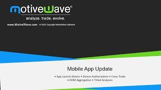 MotiveWave Mobile App Update