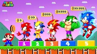 Super Mario Bros. But There are More Custom SUPERHERO Sonic