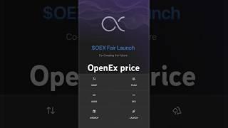 openex price update #oex #openex #crypto #airdrop #mine #oex #core #satoshi