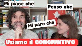 Conversazione Naturale in Italiano: il CONGIUNTIVO (Advanced Real Italian Conversation) SUB ITA