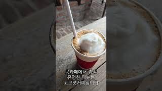 베트남 하롱베이 코코넛 커피가 맛있는 콩카페