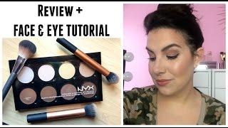 NYX Highlight & Contour Pro Palette - Review & Tutorial