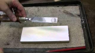 How to Sharpen a Chisel using Waterstones and a DMT Dia-Flat Lapping Plate