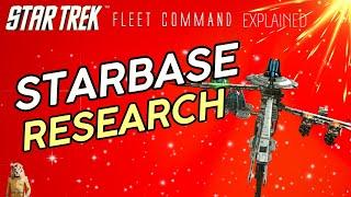 Starbase Research | How to play Star Trek Fleet Command | Outside Views STFC