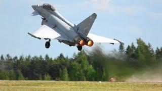RAF Typhoon Demo The Finnish Air Force 100th Anniversary Airshow