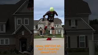 My 1st Boardslide! (At age 56!) #shorts