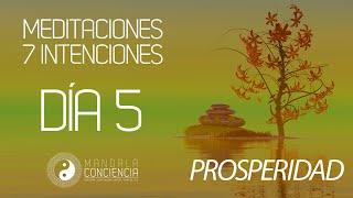 INTENCIÓN DE PROSPERIDAD - Meditación 7 Intenciones | Día 5 - Mandala Conciencia Meditaciones