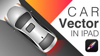 Vectornator Tutorial #Vector Car illustration #speed art