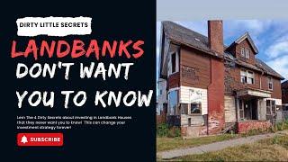 The Dirty Little Secrets That Land Banks Don't Want You To Know With Charles J Noonan