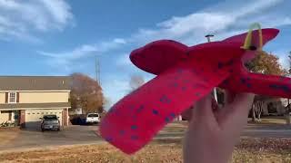 Fuwidvia Electric Foam Airplane Toy Review, fun toys and they are durable