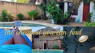 The cheapest holiday accommodation in Diani#travel #explore #roomtour