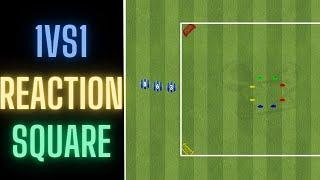 1vs1 Reaction Square | Football/Soccer