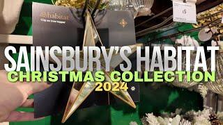 Sainsbury's Habitat Christmas Collection 2024 – Beautiful & Affordable Holiday Decor [4K]