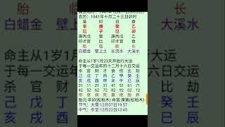 传统八字命理学实例精解   黑白无常的传说