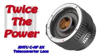 JINTU C AF 2X Teleconverter Lens  Unboxing