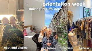 moving into my dorm & orientation week at university | new friends, & going out