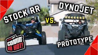 CAN AM X3: 2020 Stock RR vs. 2017 Dynojet Prototype Stage 5