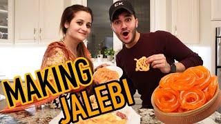 COOKING CHALLENGE WITH MAMA JAFRY (JALEBI)