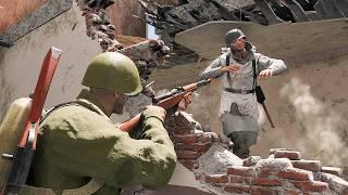 Soviet Union - Communist Street - Battle of Stalingrad - BR3 | Enlisted Gameplay