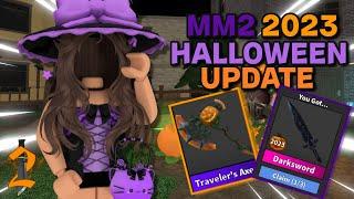 NEW MM2 HALLOWEEN UPDATE 2023 (GAMEPLAY)